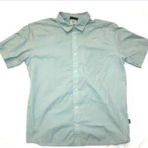 Patagonia Mens Button Front Short Sleeve Size L